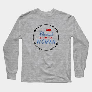 Blessed Woman | Christian Woman Long Sleeve T-Shirt